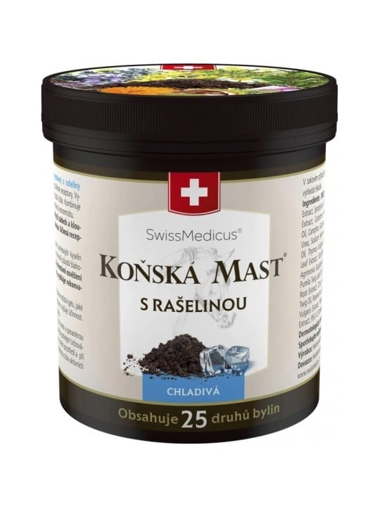 Unguento Herbamedicus Kołsk con agente rinfrescante in contenitore di plastica da 250 ml unisex