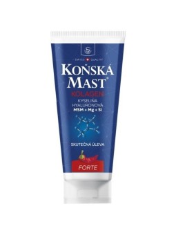 Unguento Herbamedicus Kołsk con collagene umano forte caldo 200 ml unisex