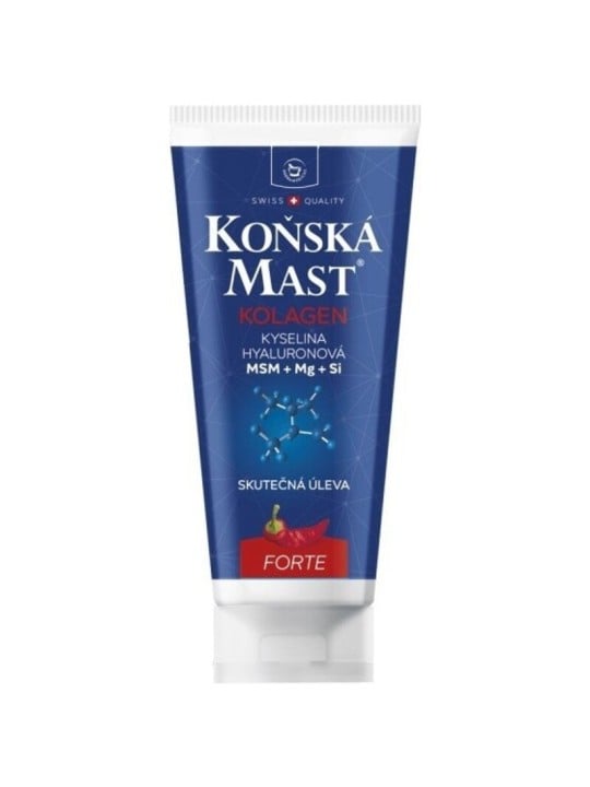 Unguento Herbamedicus Kołsk con collagene umano forte caldo 200 ml unisex