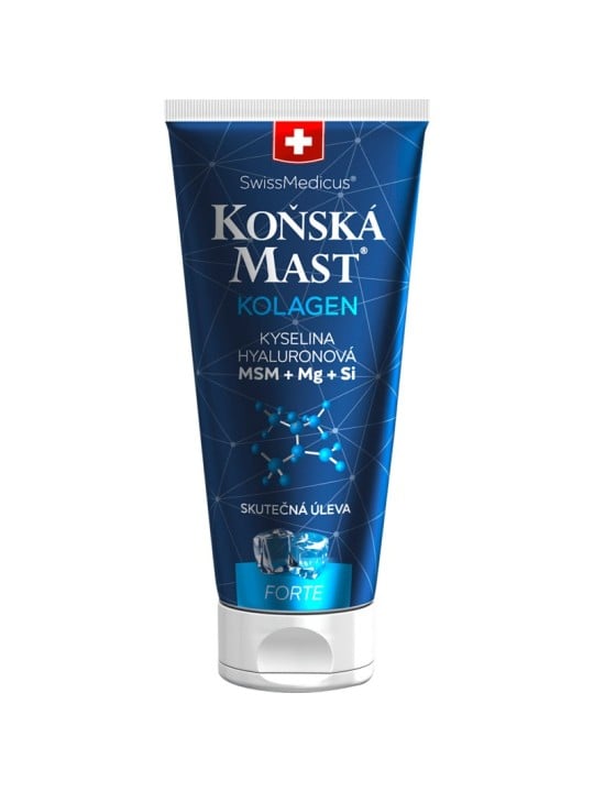 Unguento Herbamedicus Kołsk con collagene umano rinfrescante 200 ml unisex