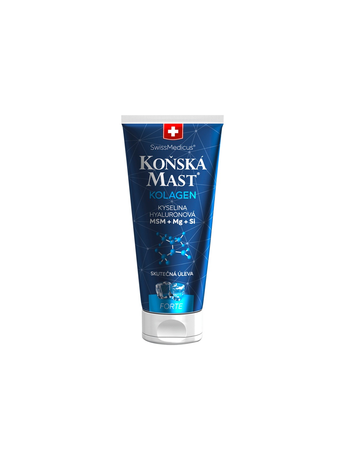 Unguento Herbamedicus Kołsk con collagene umano rinfrescante 200 ml unisex