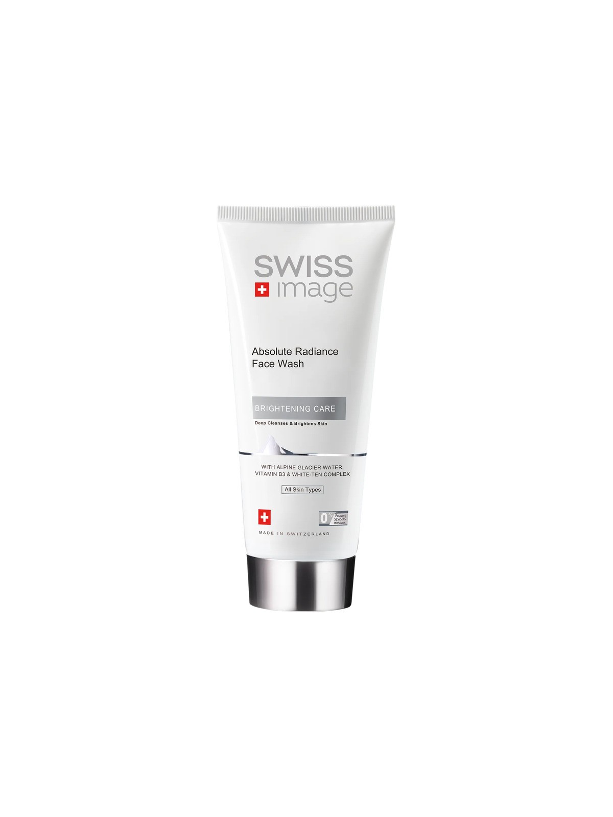 Swiss Image Brightening Care Absolute Radiance Face Wash - Gel detergente illuminante 200ml donna