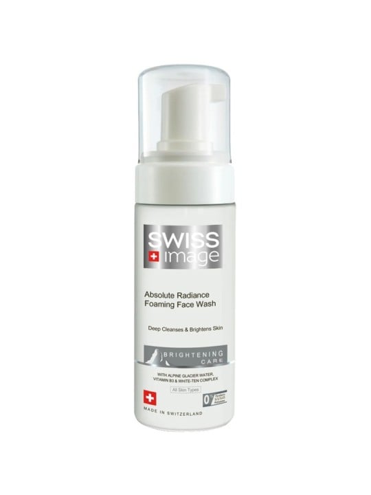 Swiss Image Brightening Care Absolute Radiance Foaming Face Wash - Schiuma detergente delicata e illuminante 150ml donna