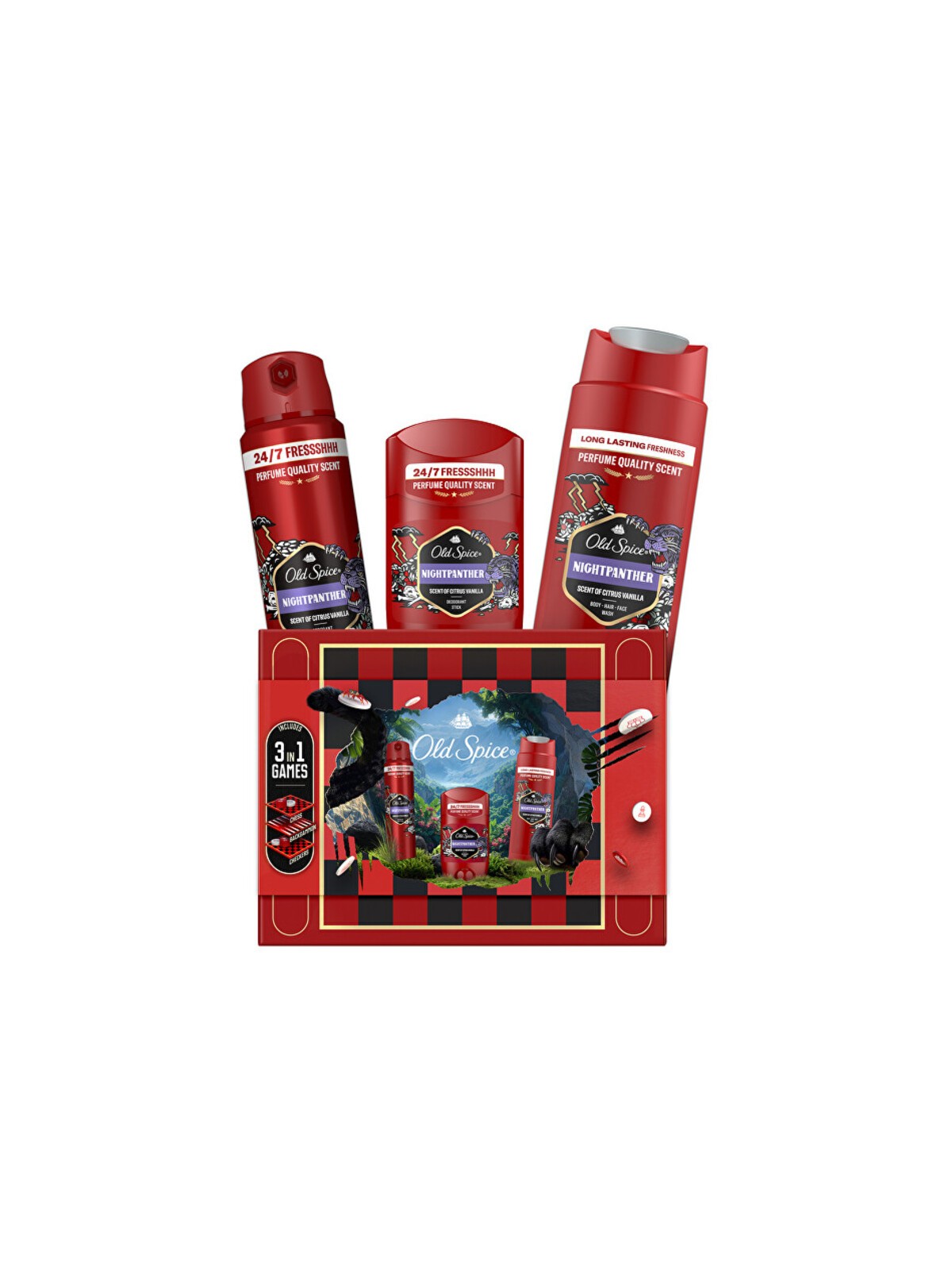Set regalo Old Spice Nightpanther - Set regalo per uomo