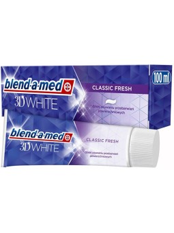 Blend-a-med 3D White Classic Fresh - Dentifricio B?lic 100ml donna