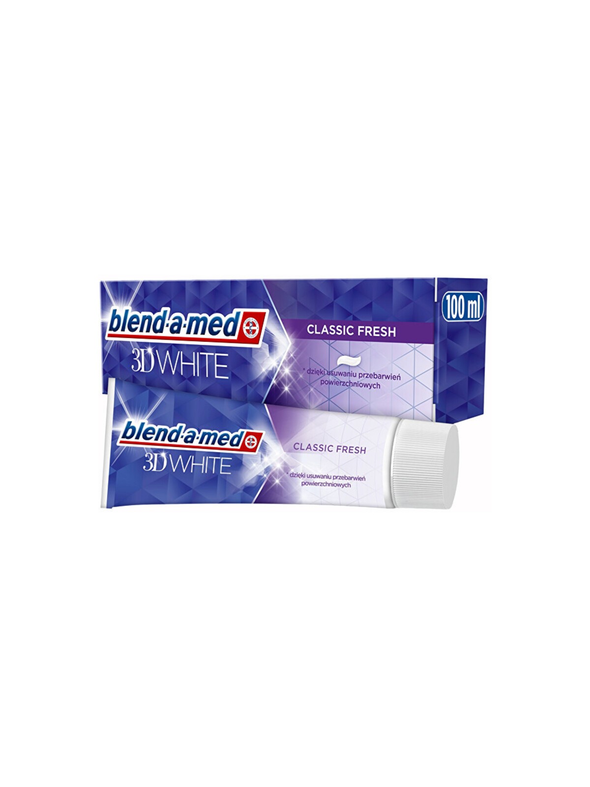 Blend-a-med 3D White Classic Fresh - Dentifricio B?lic 100ml donna