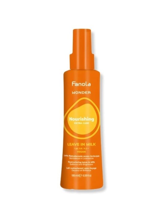 Fanola Wonder Latte senza risciacquo nutriente extra-care - Latte senza risciacquo ricostituito in spray 195ml donna