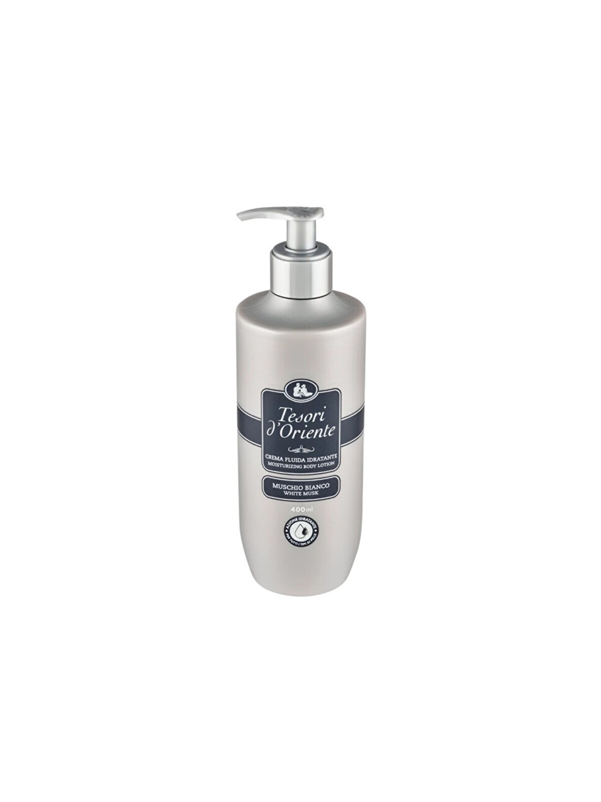 Tesori d'Oriente Latte corpo Muschio Bianco 400ml donna
