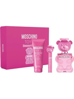 Cofanetto regalo Moschino Toy 2 Bubble Gum: eau de toilette 100ml, eau de toilette in miniatura 10ml e latte corpo 100ml Donna