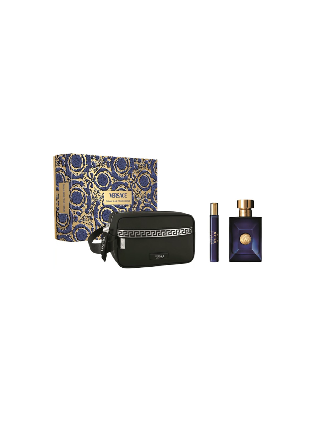 Versace Dylan Blue SET eau de toilette 100ml + eau de toilette 10ml + trousse uomo