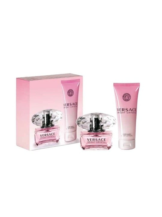 Set regalo Versace Bright Crystal, eau de toilette 90ml e lozione corpo 100ml Bright Crystal donna