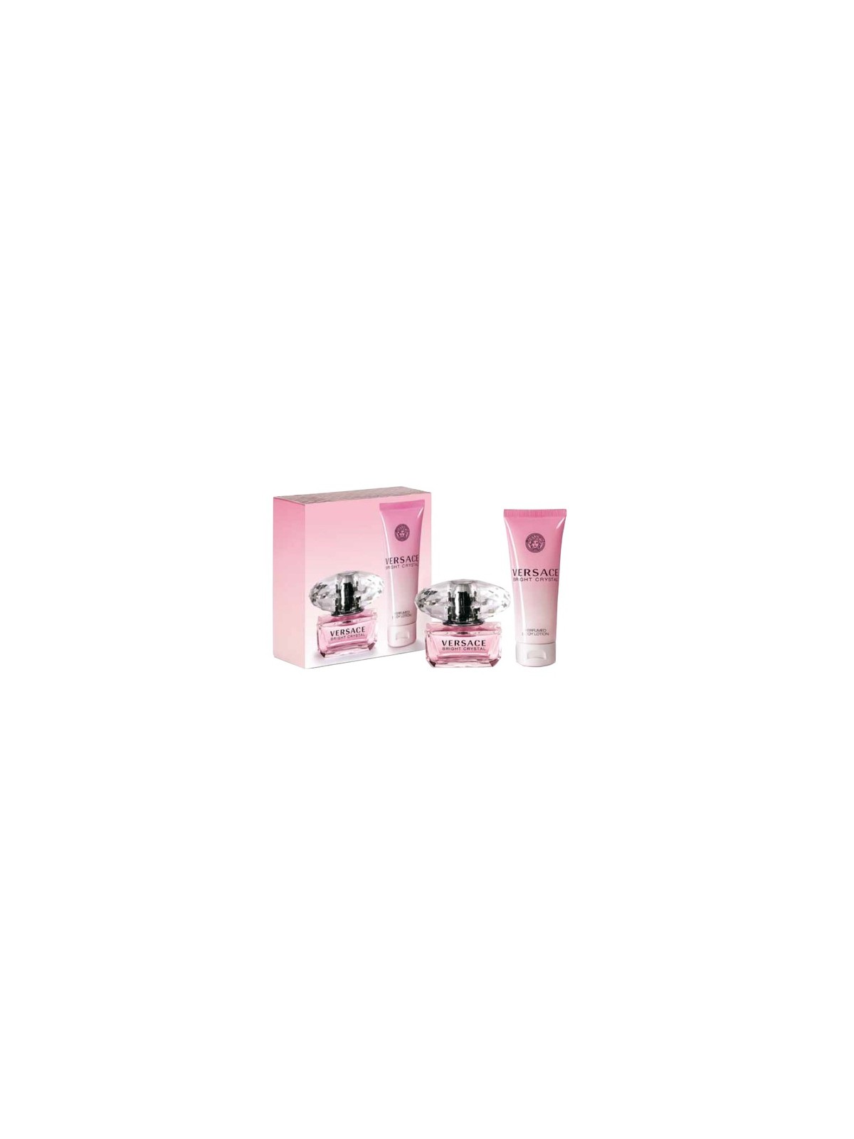 Set regalo Versace Bright Crystal, eau de toilette 90ml e lozione corpo 100ml Bright Crystal donna