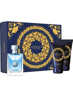 Versace Versace Pour Homme Set regalo eau de toilette 50ml, balsamo dopobarba 50ml e Shampoo 50ml uomo