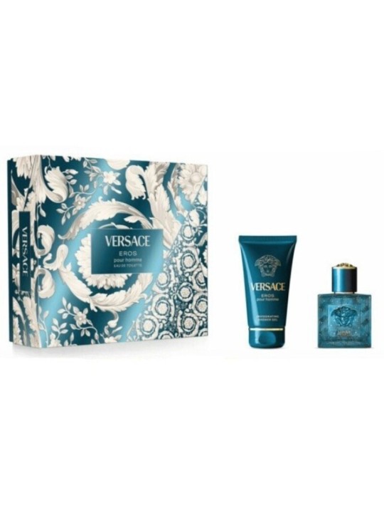 Versace Eros Gift Set eau de toilette 30ml e Gel Doccia 50ml Eros uomo