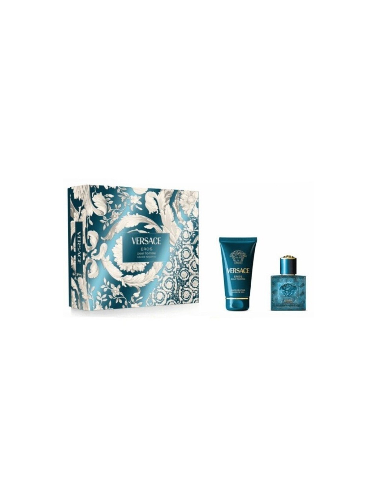 Versace Eros Gift Set eau de toilette 30ml e Gel Doccia 50ml Eros uomo