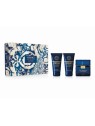 Versace Man Eau Fraiche Extreme Set regalo eau de parfum 50ml, gel doccia 50ml e balsamo per tibia 50ml donna