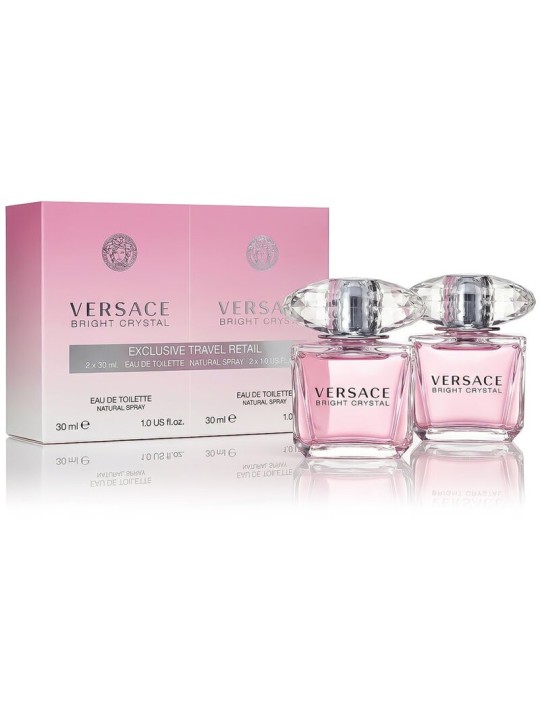 Versace Bright Crystal Gift set eau de toilette 2 x 30ml donna