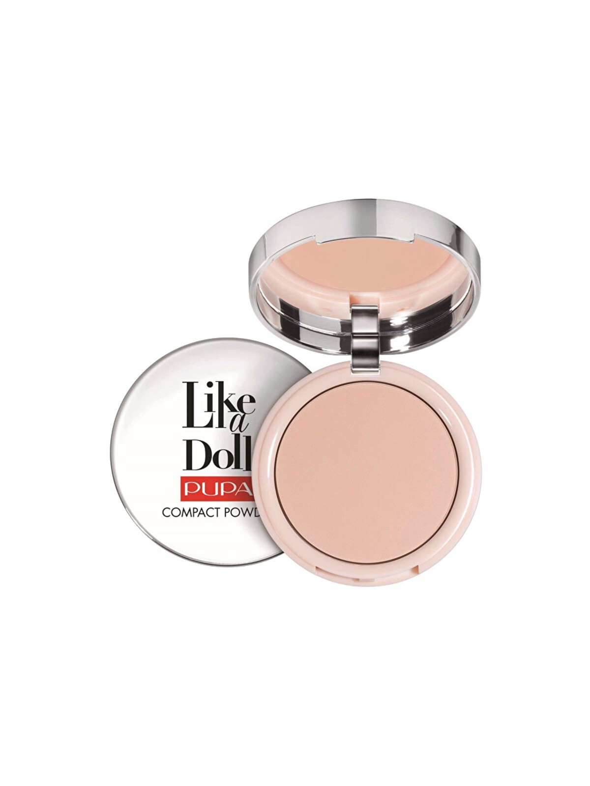 Cipria compatta Pupa Like and Doll - Cipria compatta 10 g donna 001 Porcellana