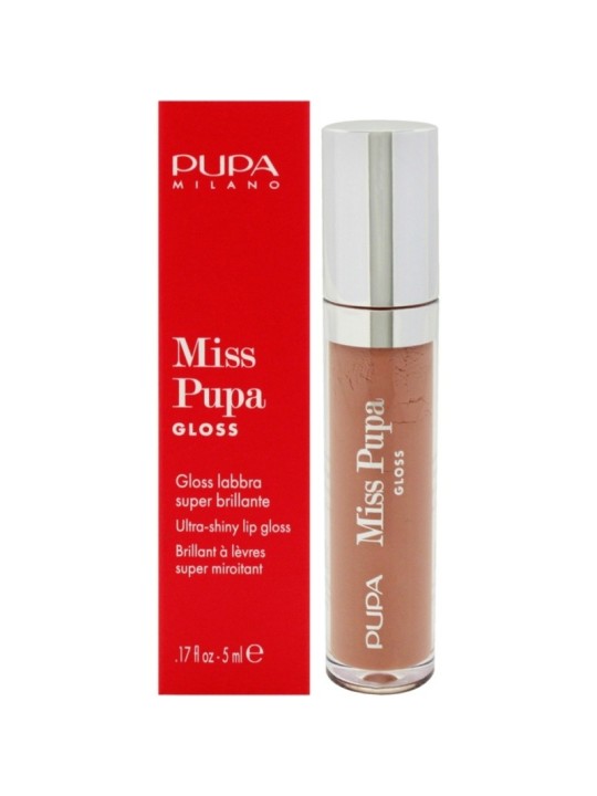 Pupa Miss Pupa Gloss (Lucidalabbra ultra brillante effetto volume istantaneo) 5ml donna 401 Lovely Pink