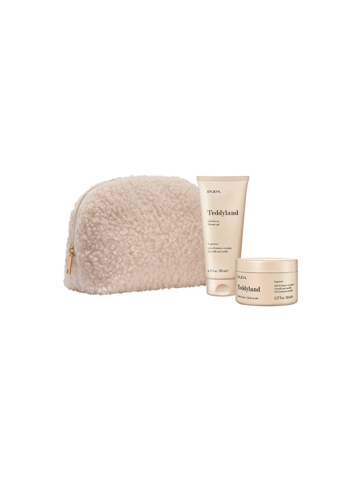 Kit Pupa Oat Milk and Vanilla Teddyland 2 - Set regalo donna