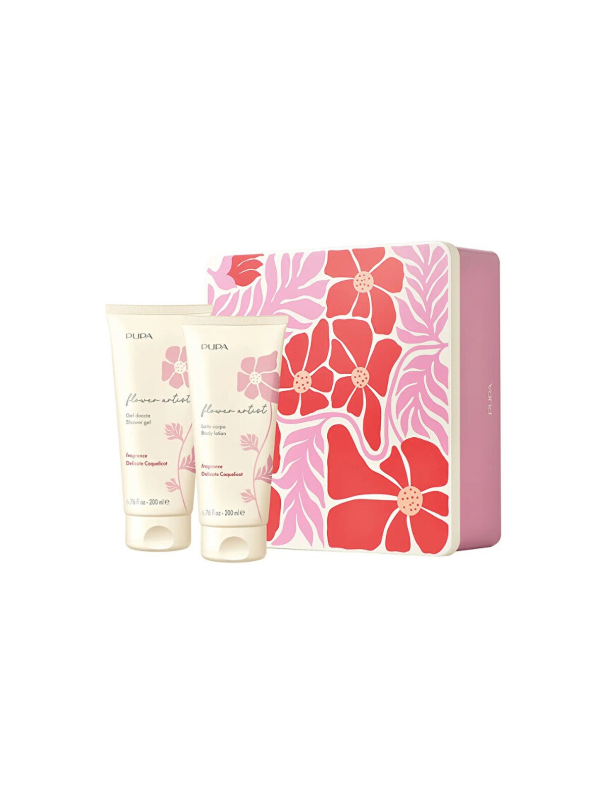 Pupa Delicate Coquelicot Set - Cofanetto regalo donna