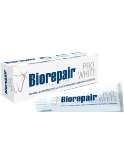 Biorepair For White Toothpaste - Dentifricio sbiancante 75ml donna