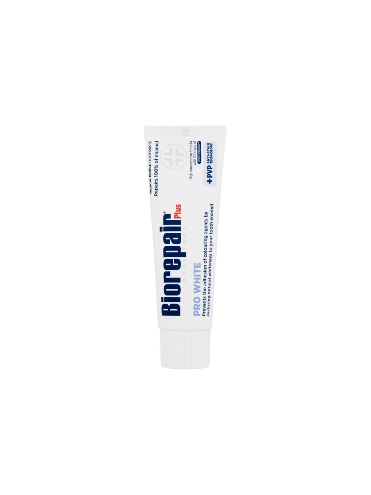 Biorepair Plus Pro White Dentifricio - Dentifricio sbiancante 75ml donna