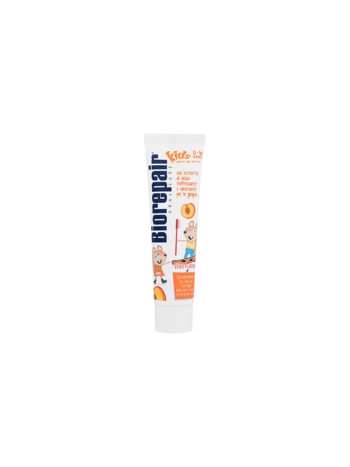 Dentifricio Biorepair Kids 0-6 al gusto pesca 50ml donna