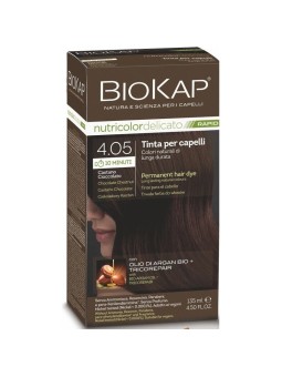 Biokap NUTRICOLOR DELICATO - Tinta per capelli - 4.05 Katanovo ?okoldov 140ml unisex