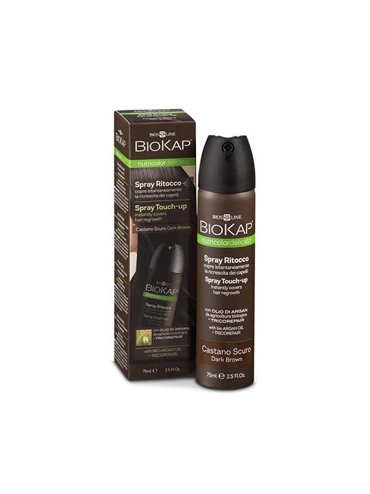 Biokap Nutricolor Delicato Spray Ritocco - Castano scuro - 75 ml unisex