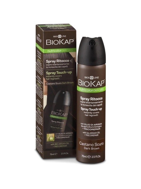 Biokap Nutricolor Delicato Spray Ritocco - Marrone - 75ml unisex