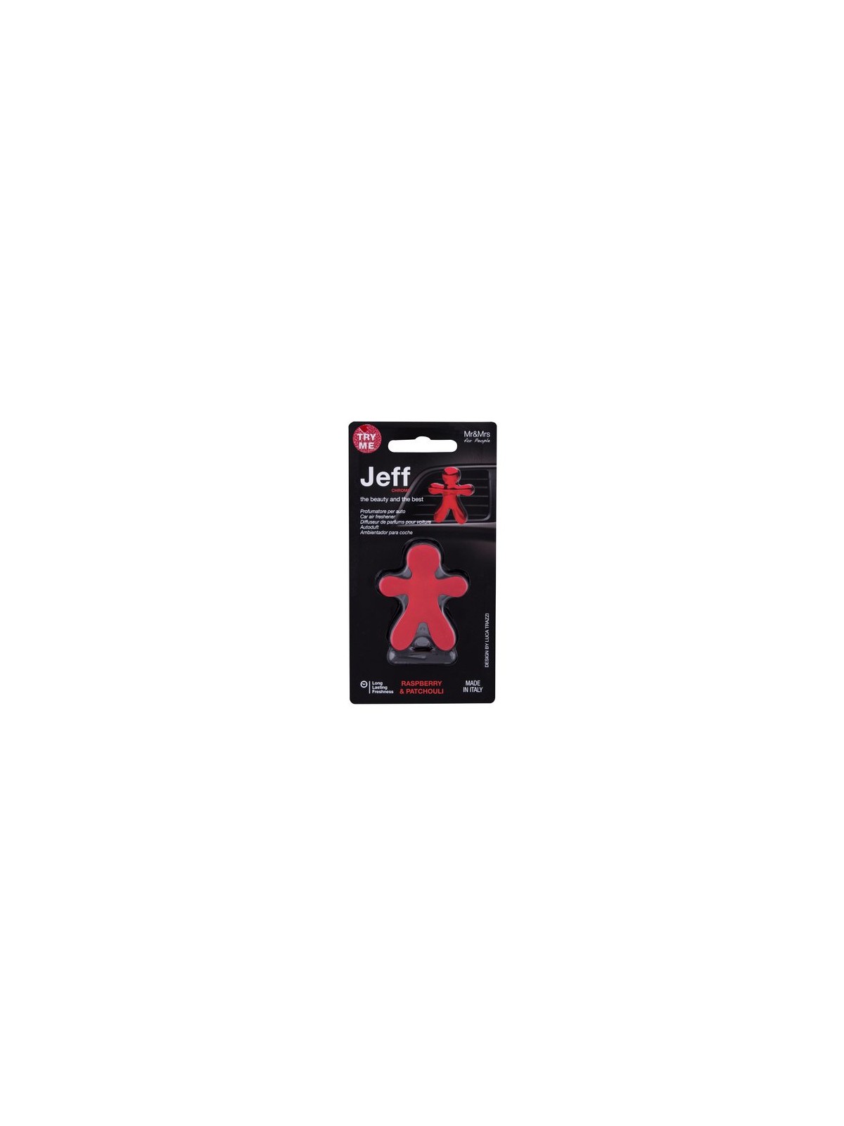 Profumo per auto Mr & Mrs Jeff Lampone e Patchouli - 1 pezzo unisex