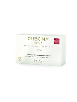 Trattamento Crescina per la Ricrescita e la Prevenzione della Caduta dei Capelli, grado 1300, 3,5 ml, donna