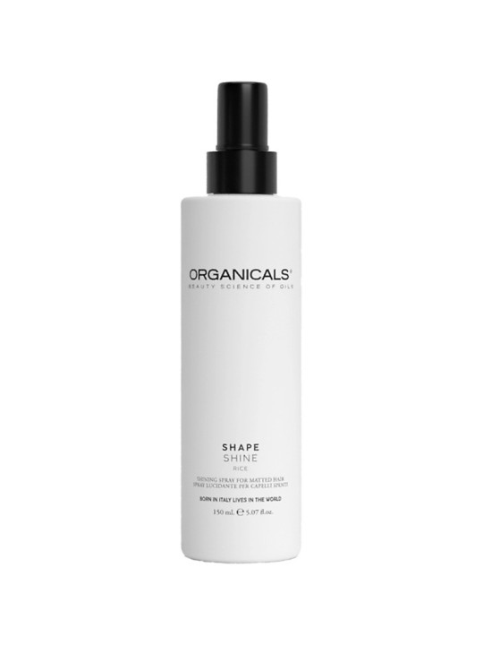 Organicals SHAPE Shine Spray (Riso) - spray per la cura degli animali 150ml donna