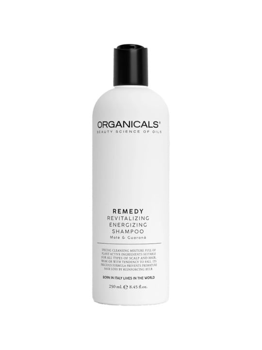 Organicals REMEDY Shampoo Rivitalizzante (Mate e Guaranà) - Shampoo rivitalizzante 250ml donna