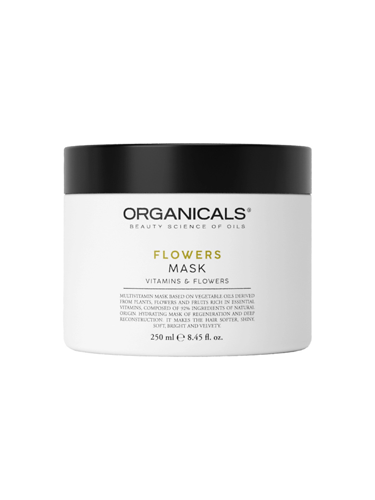 Organicals FLOWERS Mask (Vitamine e Fiori) - Maschera multivitaminica 250ml donna