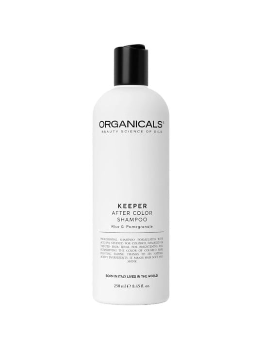 Organicals KEEPER Shampoo Dopocolore Riso e Melograno - shampoo per capelli tinti 1000ml donna