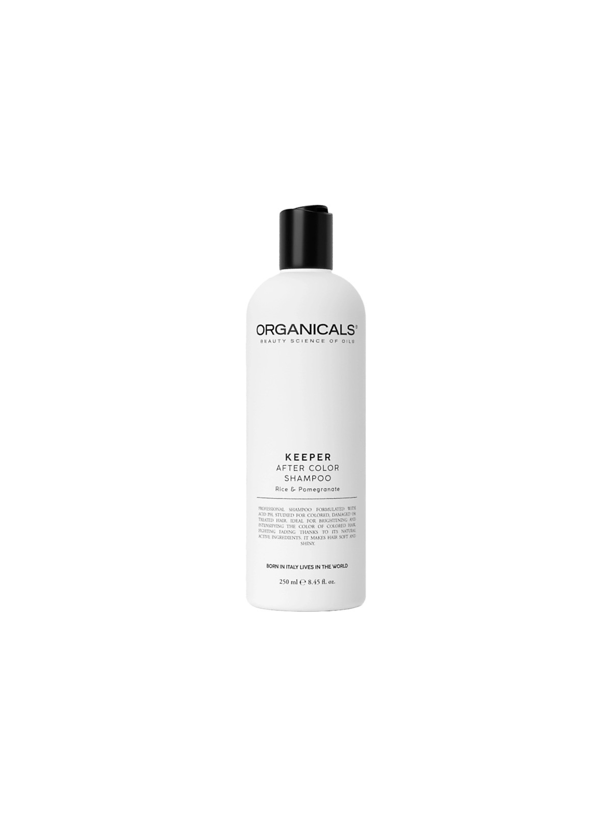 Organicals KEEPER Shampoo Dopocolore Riso e Melograno - shampoo per capelli tinti 1000ml donna