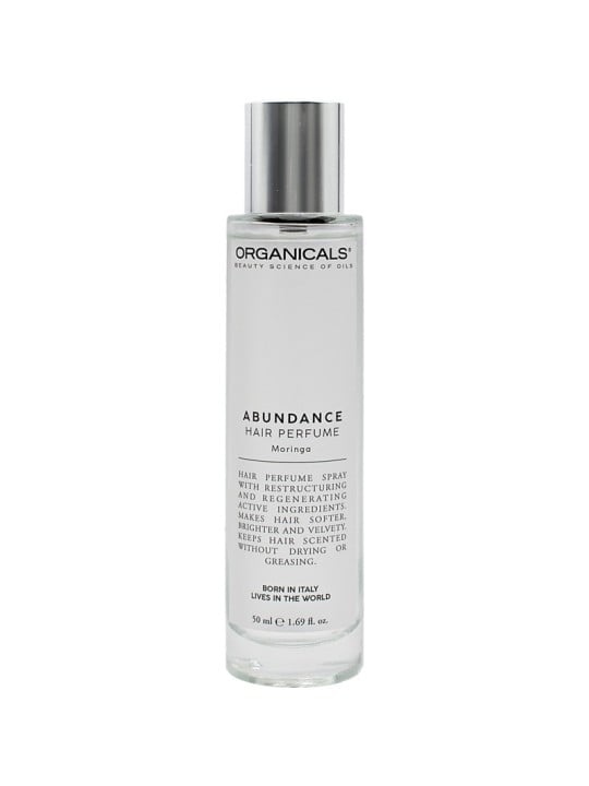 Organicals ABUNDANCE Profumo per Capelli (Moringa) - Spray profumato leggero 50ml donna