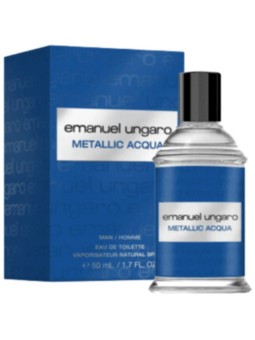 Emanuel Ungaro Metallic Acqua eau de toilette 50ml uomo