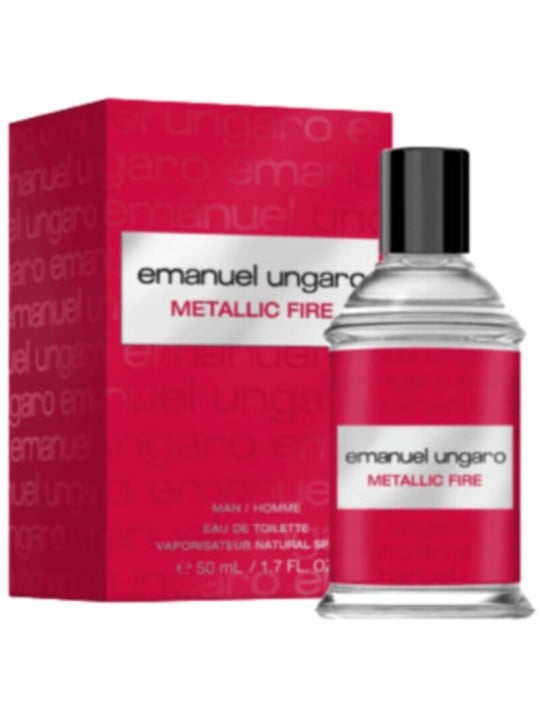 Emanuel Ungaro Metallic Fire eau de toilette 50ml uomo