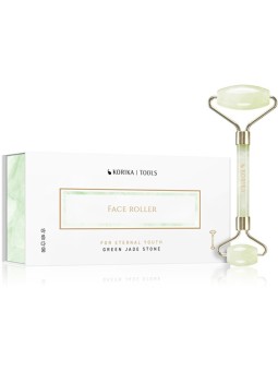 KORIKA Face Roller (verde chiaro) - Rullo per il viso in giada verde donna