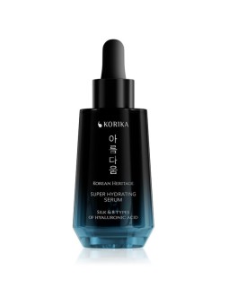 KORIKA Korean Heritage Super Hydrating Serum - Siero idratante intensivo con 8 tipi di acido ialuronico 30ml donna