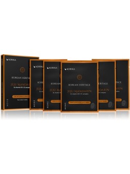 Set di maschere KORIKA Korean Heritage - Set di maschere illuminanti in tessuto 25.0g donna