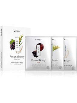 Set di maschere KORIKA FermentBeauty - Set di maschere in tessuto Donna