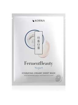 KORIKA FermentBeauty Yogurt Hydrating Creamy Sheet Mask - Maschera in tessuto idratante 23,0 g donna