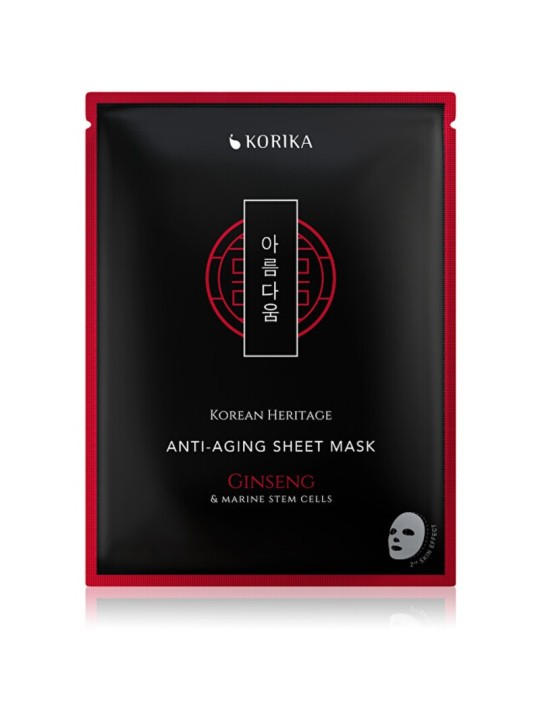 KORIKA Korean Heritage Anti-Aging Sheet Mask - Maschera in tessuto anti-indurimento 25.0g donna