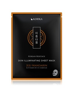 KORIKA Korean Heritage Skin Illuminating Sheet Mask - Maschera illuminante in tessuto 25.0g donna