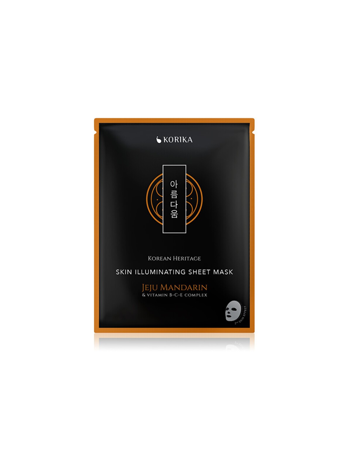 KORIKA Korean Heritage Skin Illuminating Sheet Mask - Maschera illuminante in tessuto 25.0g donna