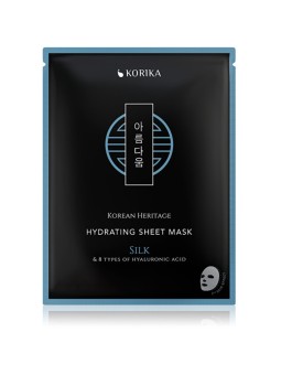 KORIKA Korea Heritage Hydrating Sheet Mask - Maschera in tessuto idratante con 8 tipi di acido ialuronico 25.0g donna